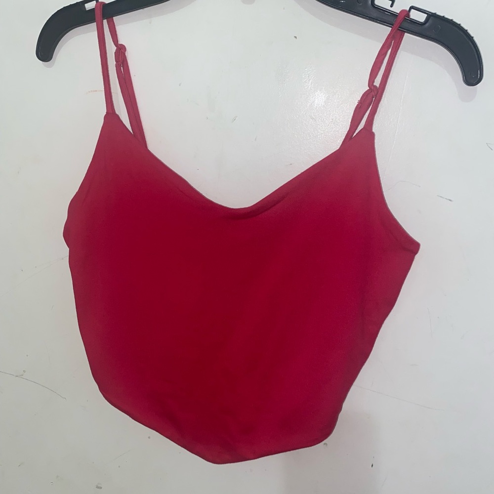 Active USA pink crop top